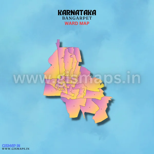 Bangarpet Ward Map (Karnataka)